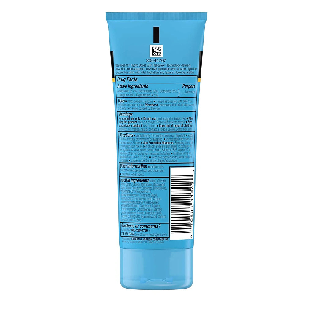 6 Pack Neutrogena Hydro Boost Water Gel Lotion Sunscreen  50 3 oz
