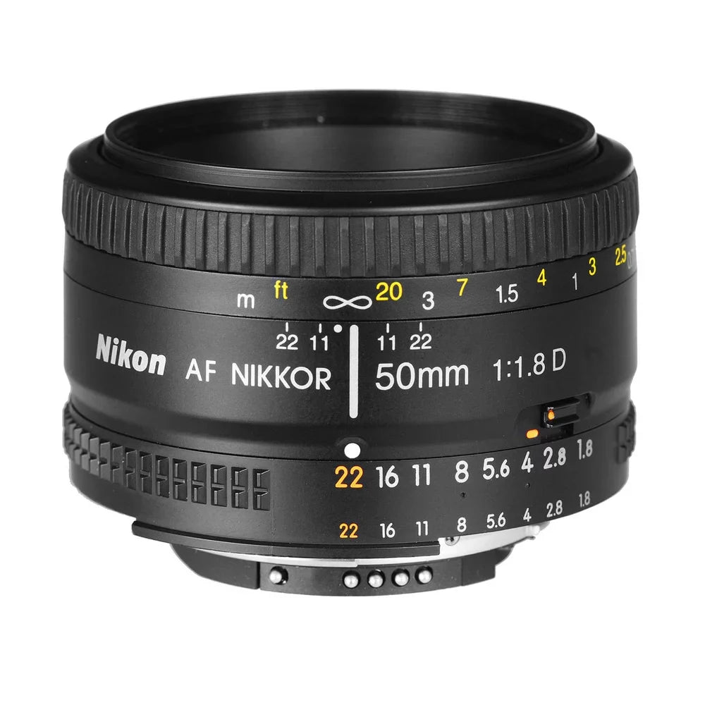 Nikon  24.3MP  Digital Camera with  50mm f/1.8D Lens (1543) Bundle with SanDisk 64GB  Card + Camera Bag + Filter Kit + Spare Battery + Telephoto Lens