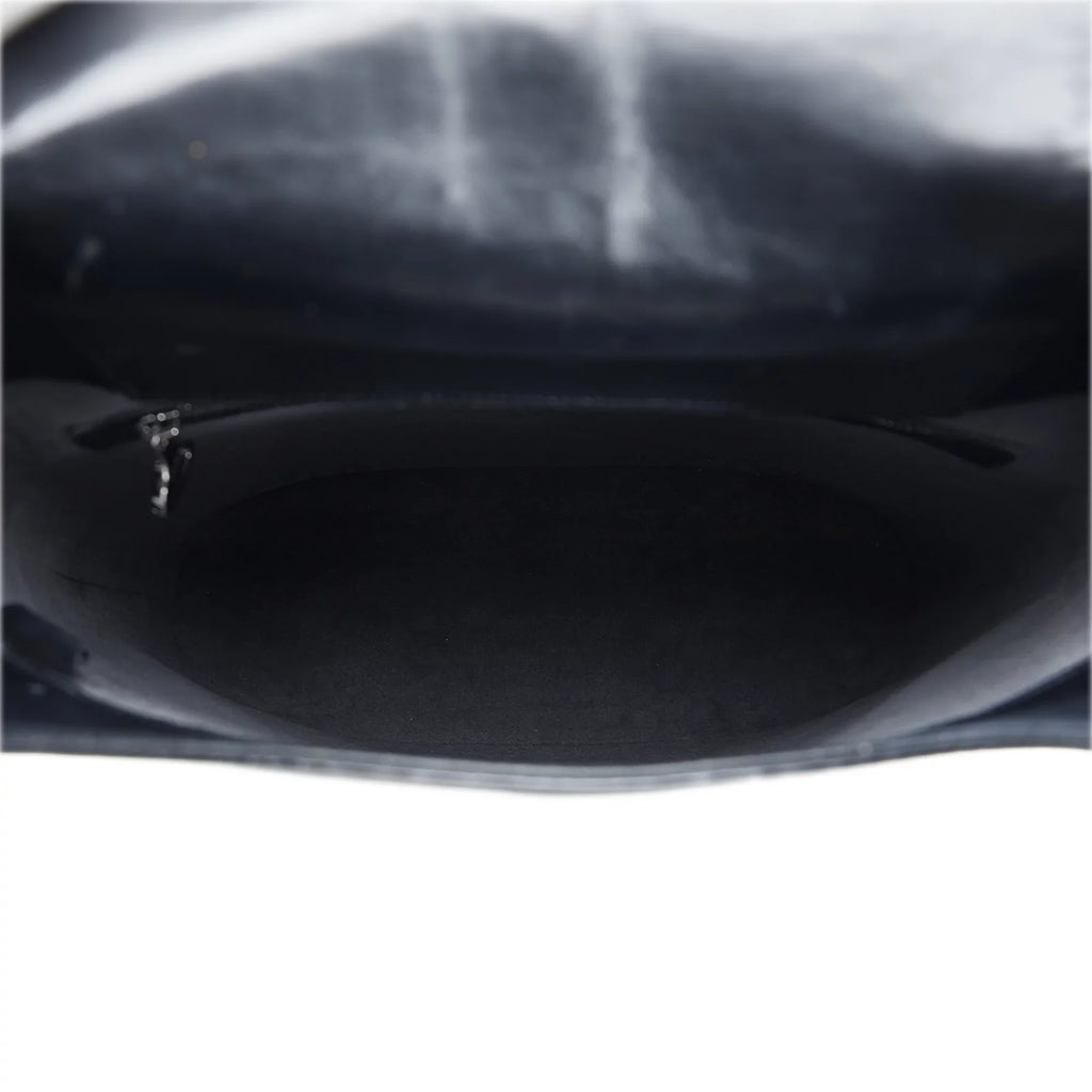 Pre-Owned Authenticated Louis Vuitton Epi Sac Verseau Leather Black Shoulder Bag Unisex (Fair)