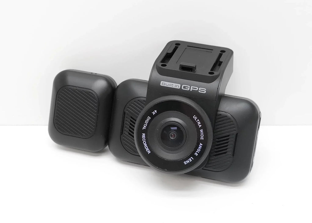Pre-Owned Rexing  Plus 4K Front+Cabin Dash Cam 3"  Screen - Black (Good)