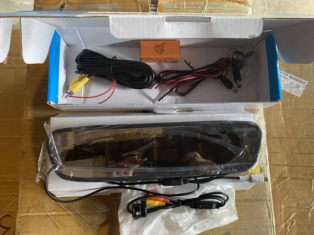 4AMCA Ignition Coil Canadamotorking -4C303 4inch Rear View Mirror  Back Up Camera, Bracket To Hold Camera, Wires
