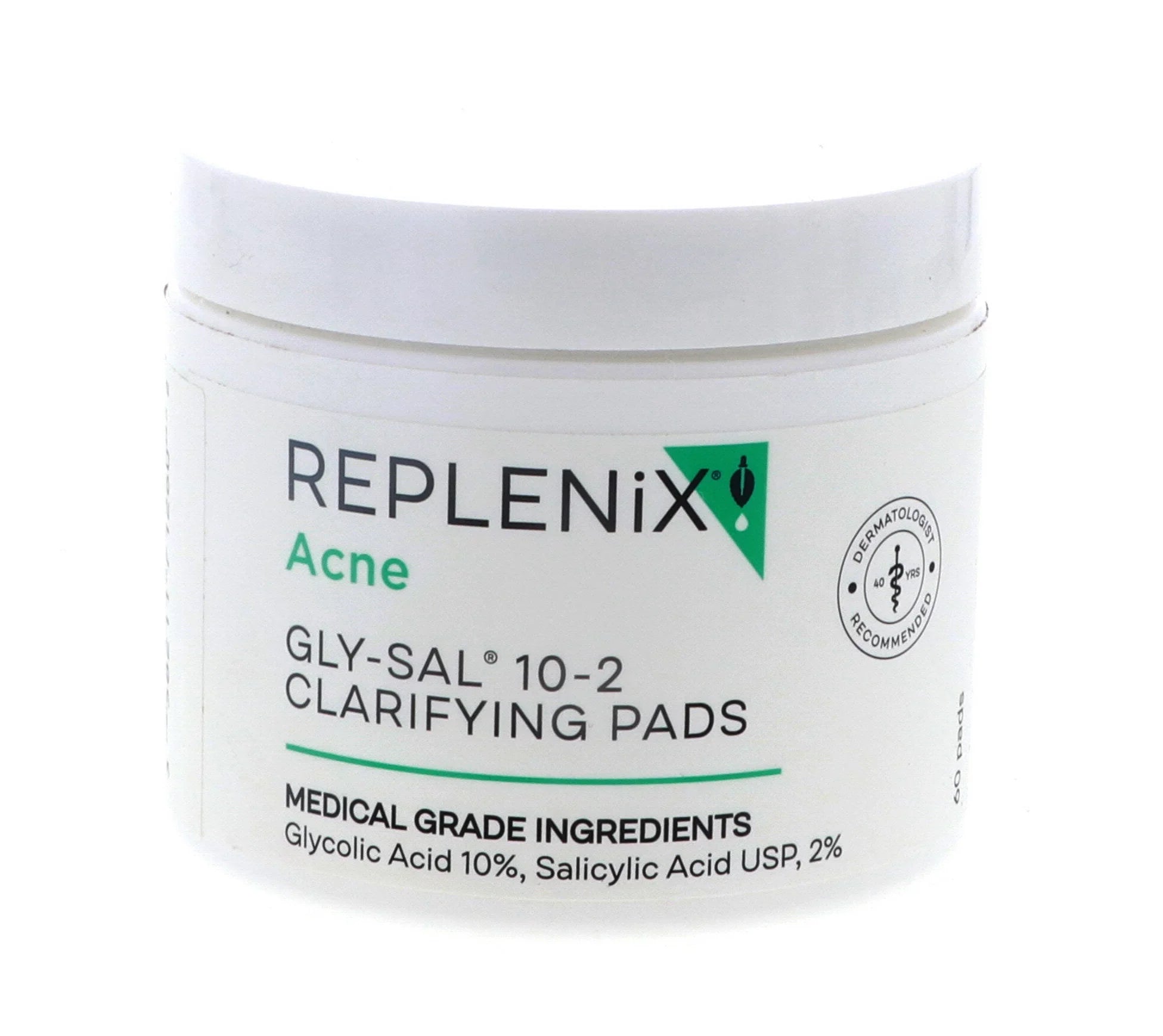 Replenix Gly-Sal 10-2 Clarifying Pads, 60 pads