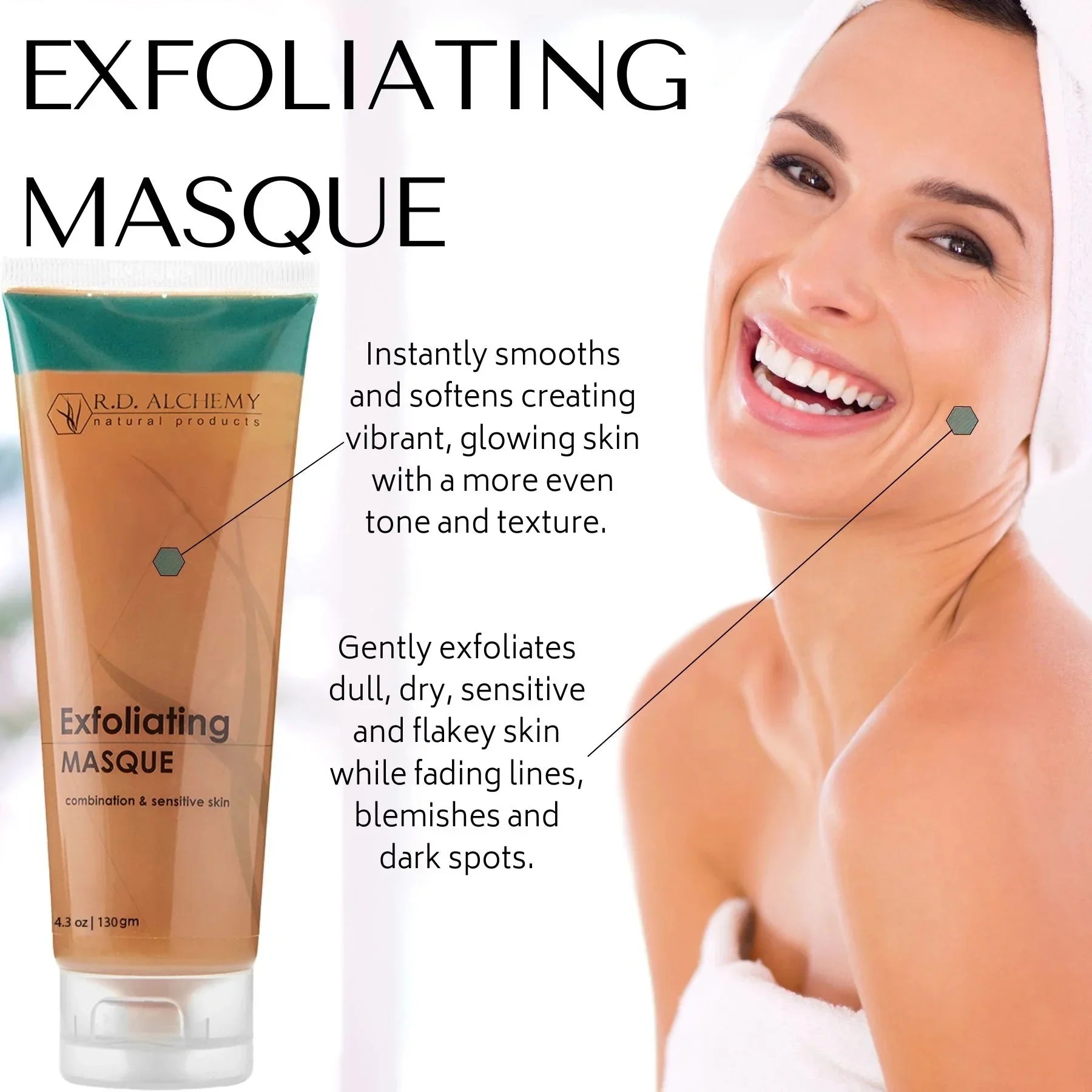 Alchemy - Exfoliating Mask - Natural and Organic