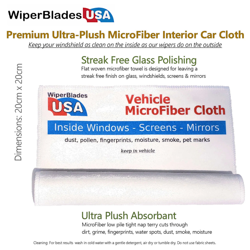 Performance Beam Wipers (Set of 2) fit with 2004 Kia Spectra