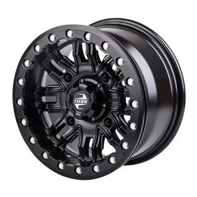 4/137 Tusk Nebo Beadlock Wheel 14x7 4.0 + 3.0 Matte Black For Can-Am Defender  Pro Lone Star 2021-2022