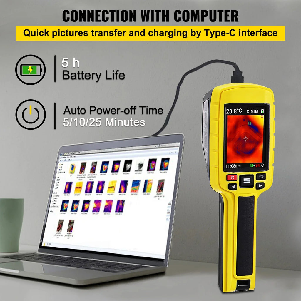 Infrared Thermal Imager Thermal Camera  Resolution 3600 2.8"  Screen