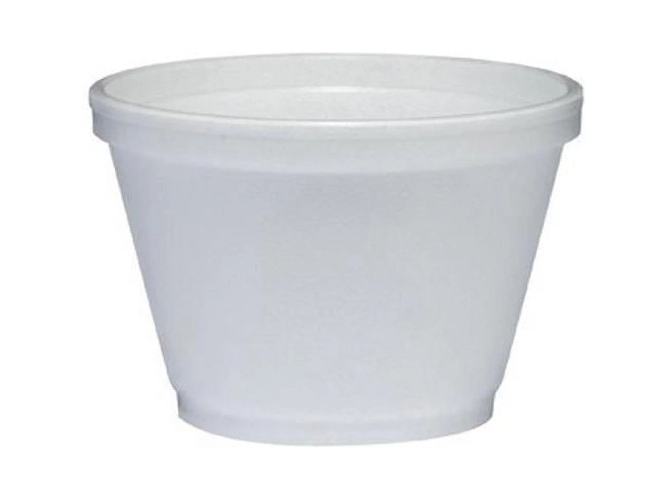Dart Foam Containers, 6 oz, White, 50/Bag, 20 Bags/Carton -