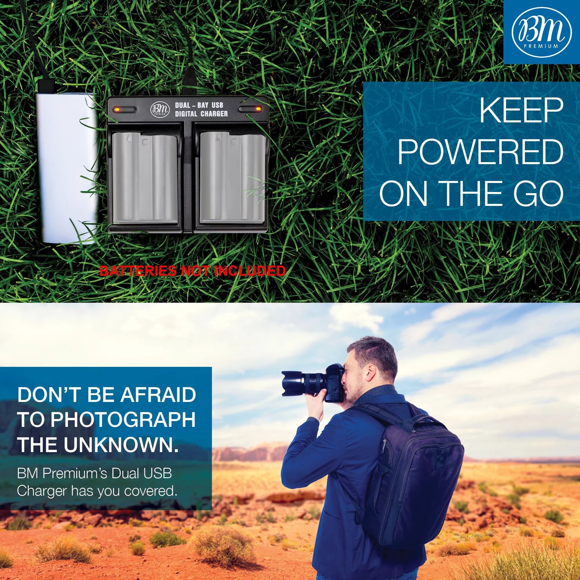 2 - Batteries and Dual Bay Battery Charger for Nikon    1             Cameras