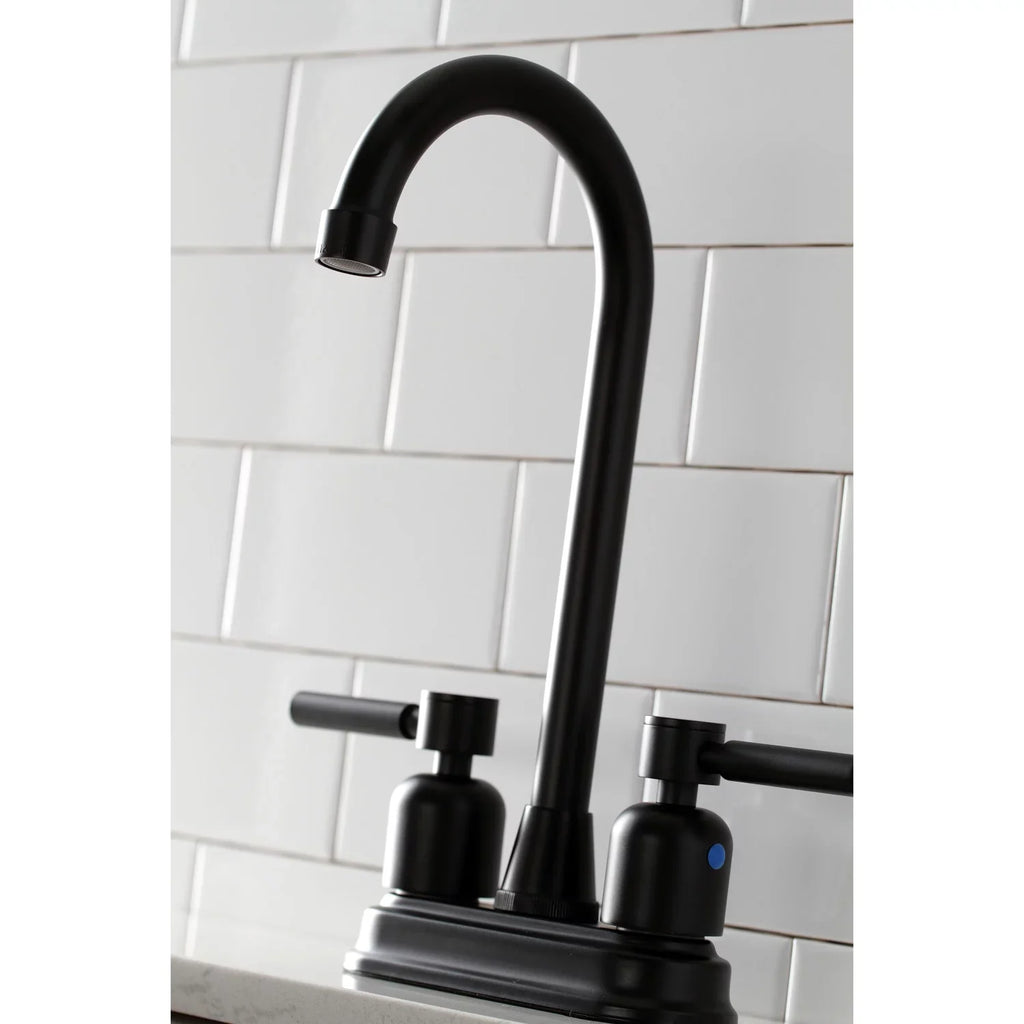 Kingston Brass  Concord Bar Faucet, Matte Black