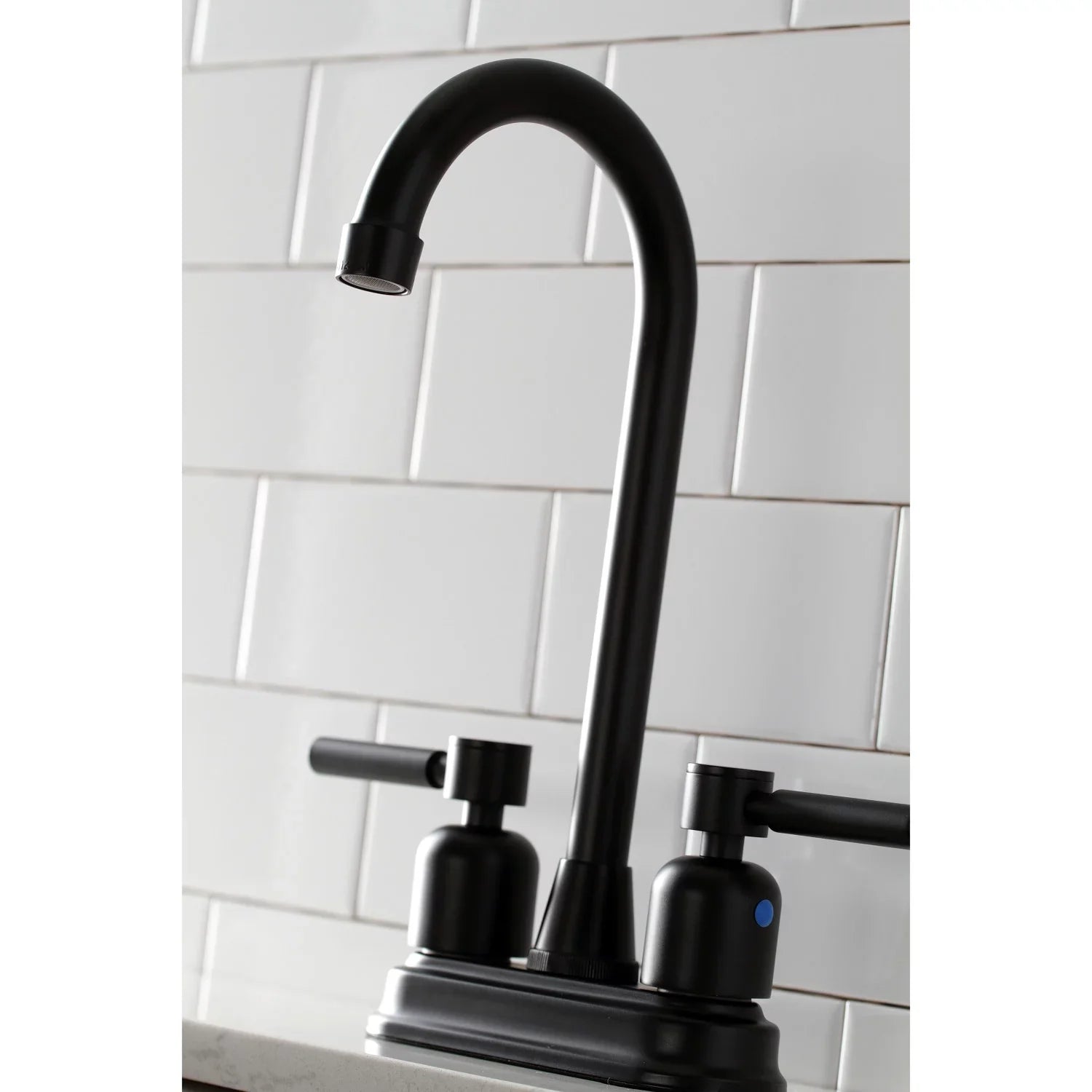 Kingston Brass  Concord Bar Faucet, Matte Black