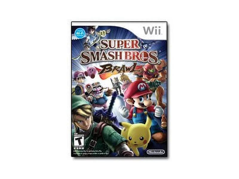 nintendo rvlprsbe super smash bros. brawl wii