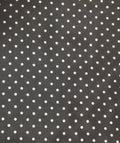 Cowboy Polka Dot Charcoal Regular Silk Scarf ()