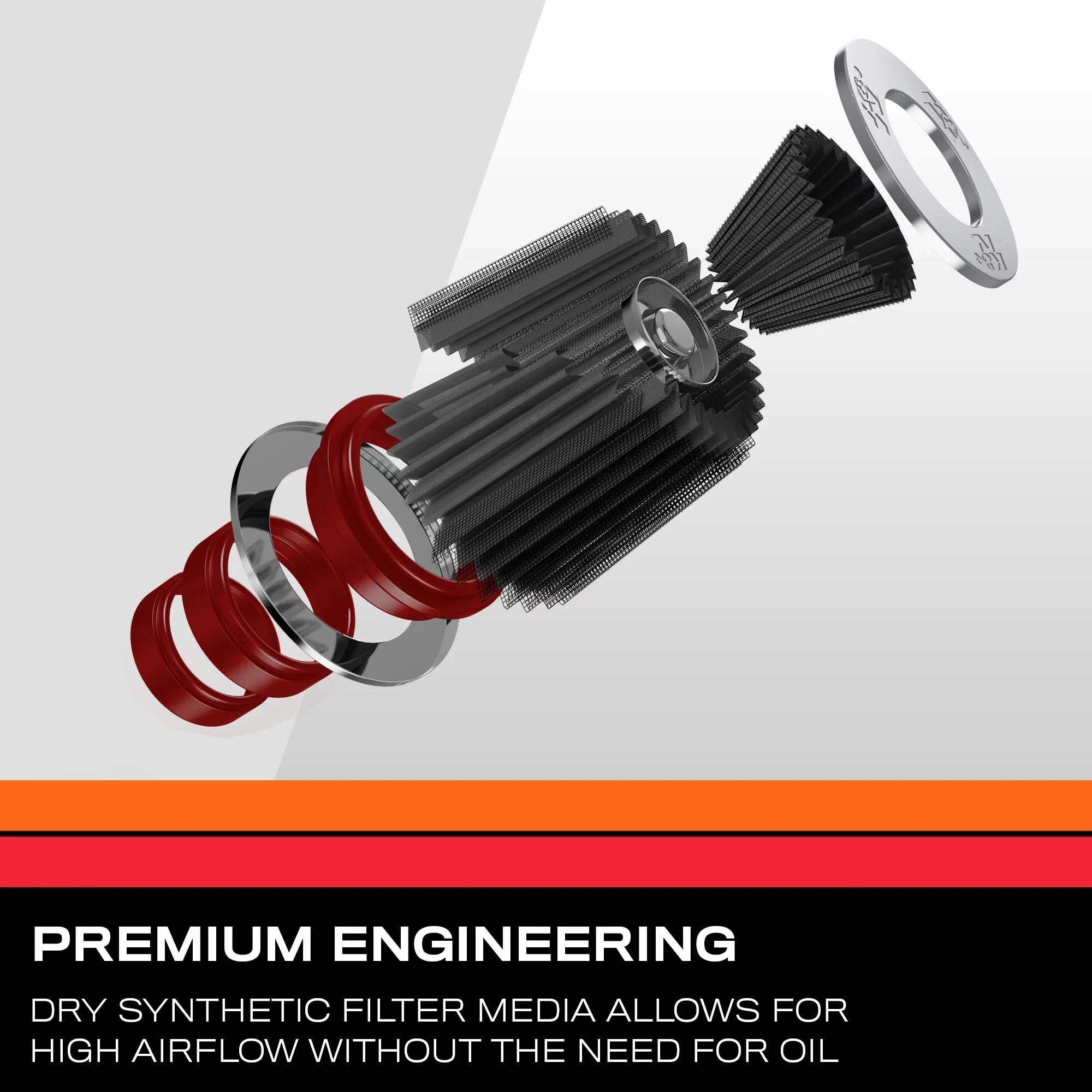 & Select Engine Air Filter -3130, High Performance, Premium, Washable, Replacement Filter