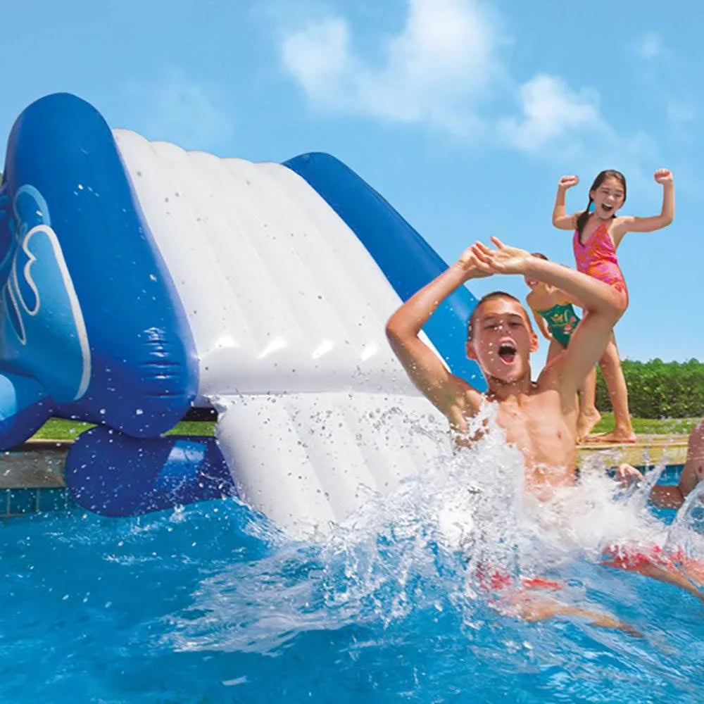Intex Kool Splash Inflatable Play Center Water Slide | (Open Box) (2 Pack)