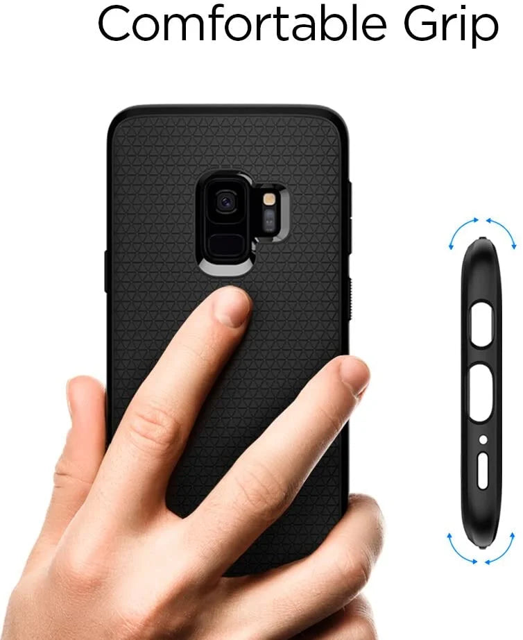 Spigen Liquid Air Armor Designed for Samsung Galaxy  Case (2018) - Matte Black