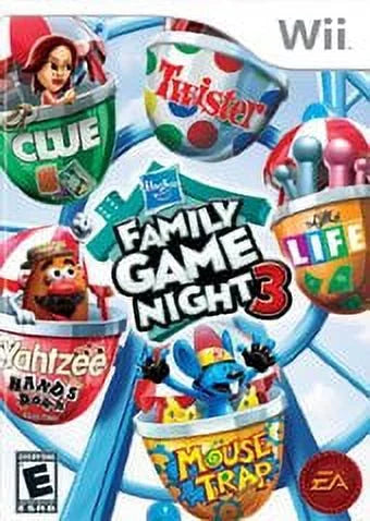 Pre-Owned Hasbro Family Game Night 3 - Nintendo Wii