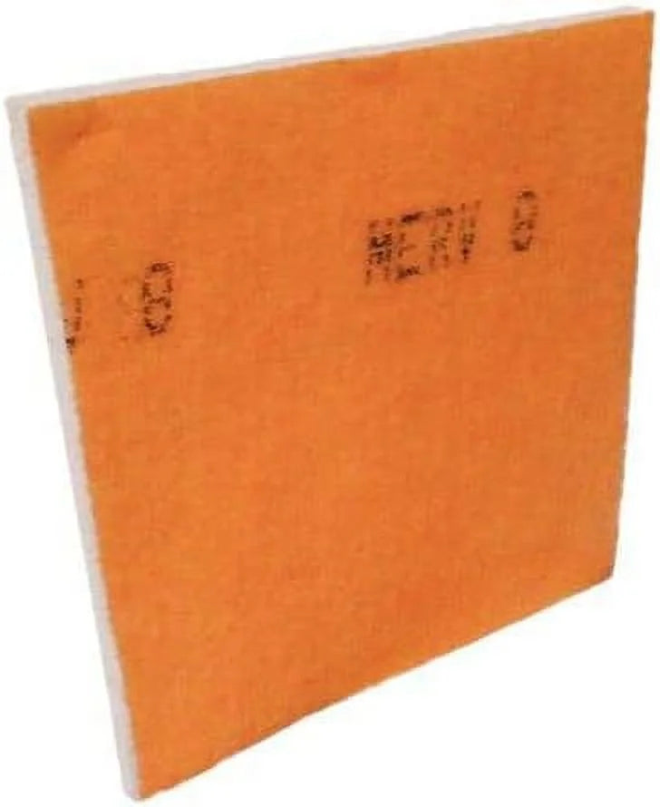 /Air Filter Media Roll, Orange/White  Polyester Media with a Heavy Dry Tackifier - 1 inch x 25 inch x 24 Foot