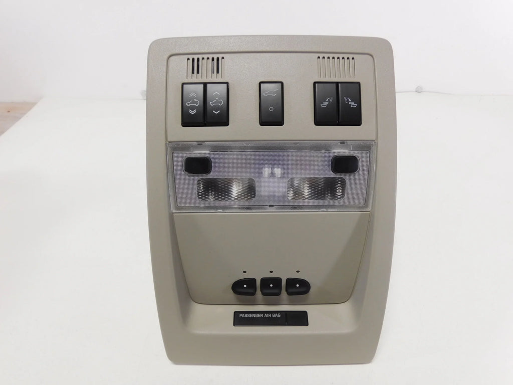 Pre-Owned 07-11 Cadillac Escalade Overhead Roof Mounted Grey Console   (Good)