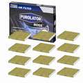 12 pc Purolator   Cabin Air Filters for  Heating Ventilation Air Conditioning Vent Filters Fits select: 2007-2016  -, 2006-2015