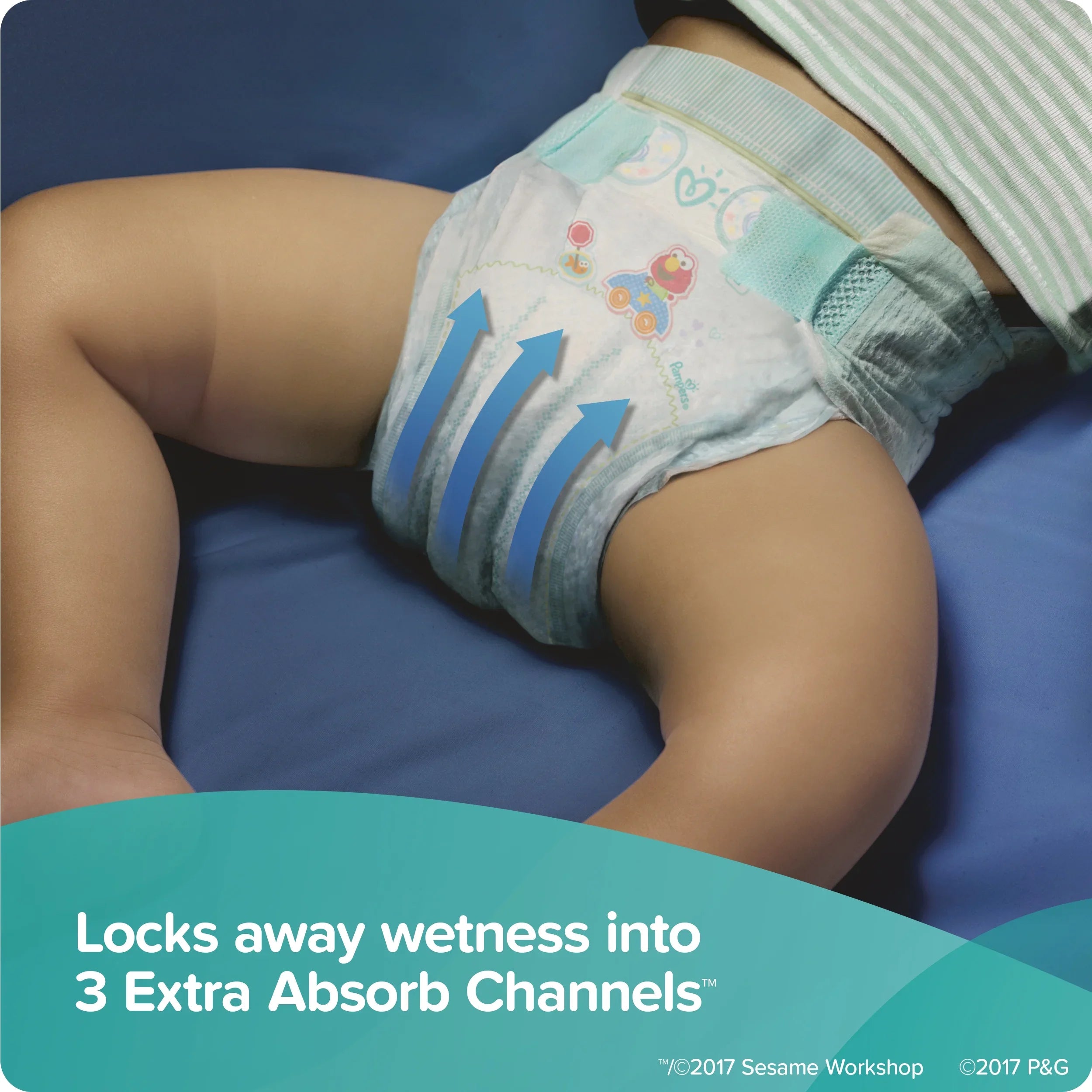Pampers Pamp Baby Dry  Hp 128ct
