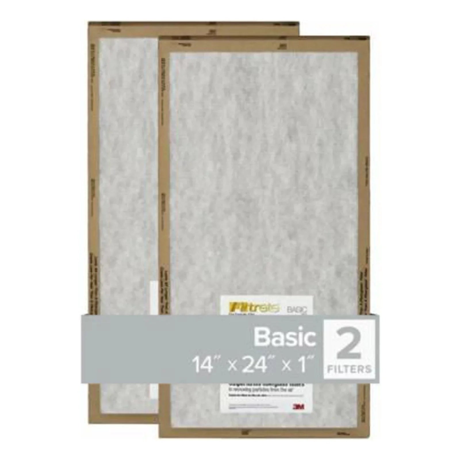 Filtrete 14x24x1 Basic Filter -2PK-24 Pack of 24
