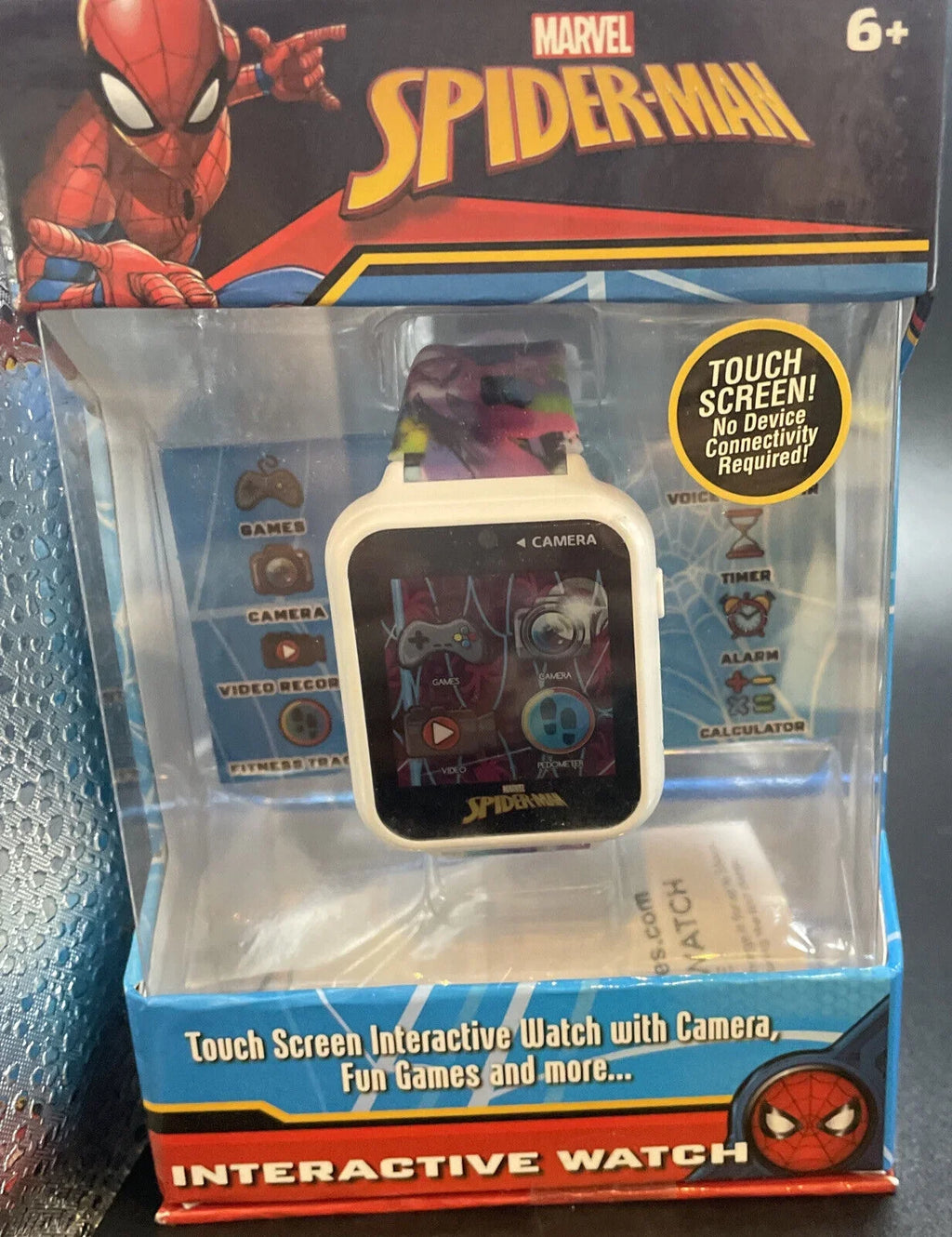 Marvel Ghost Spider  Gwen Video Interactive Digital Camera Watch  New