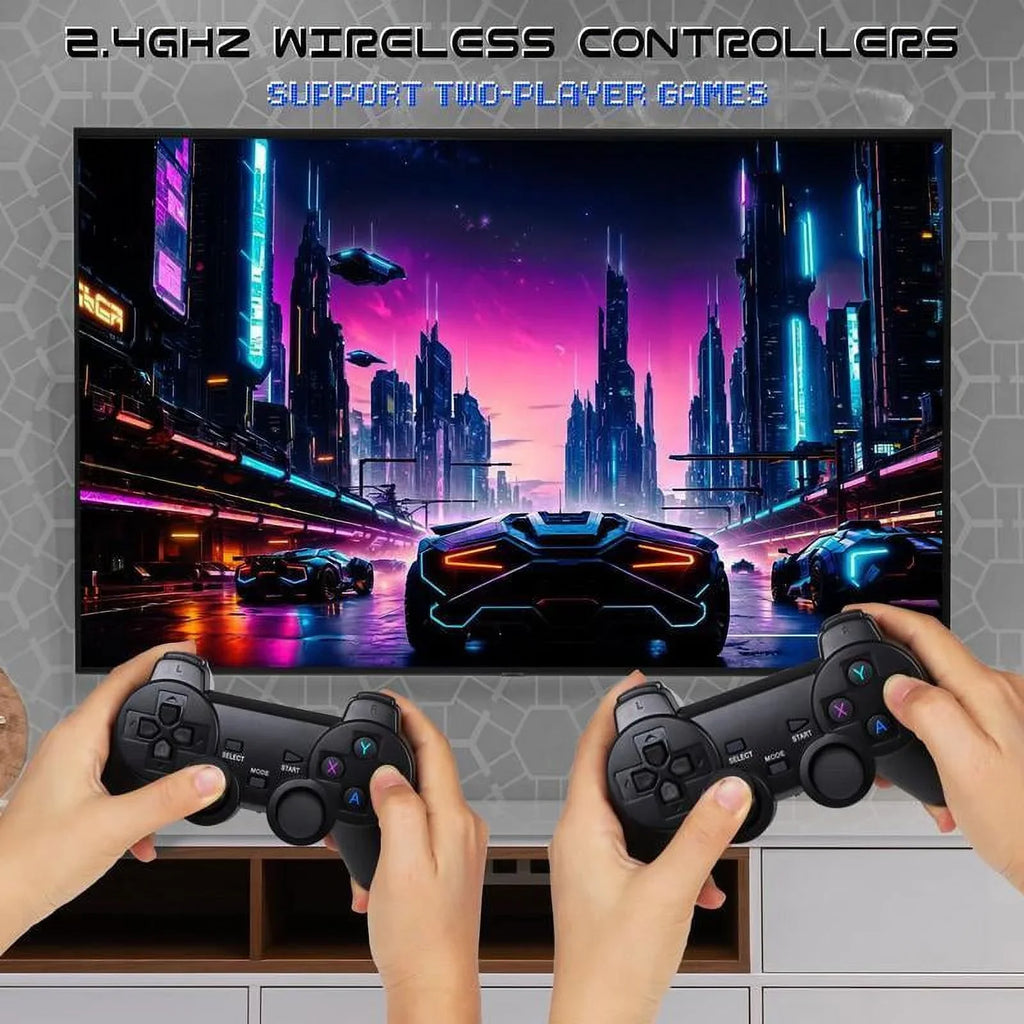 20,000+ Games Wireless Retro Game,4K  Output Retro Video Game Console - Plug and PlayVideo Games, Retro Game Stick 4K Game Stick, Built in 64G Cards playstation5 ps5controller