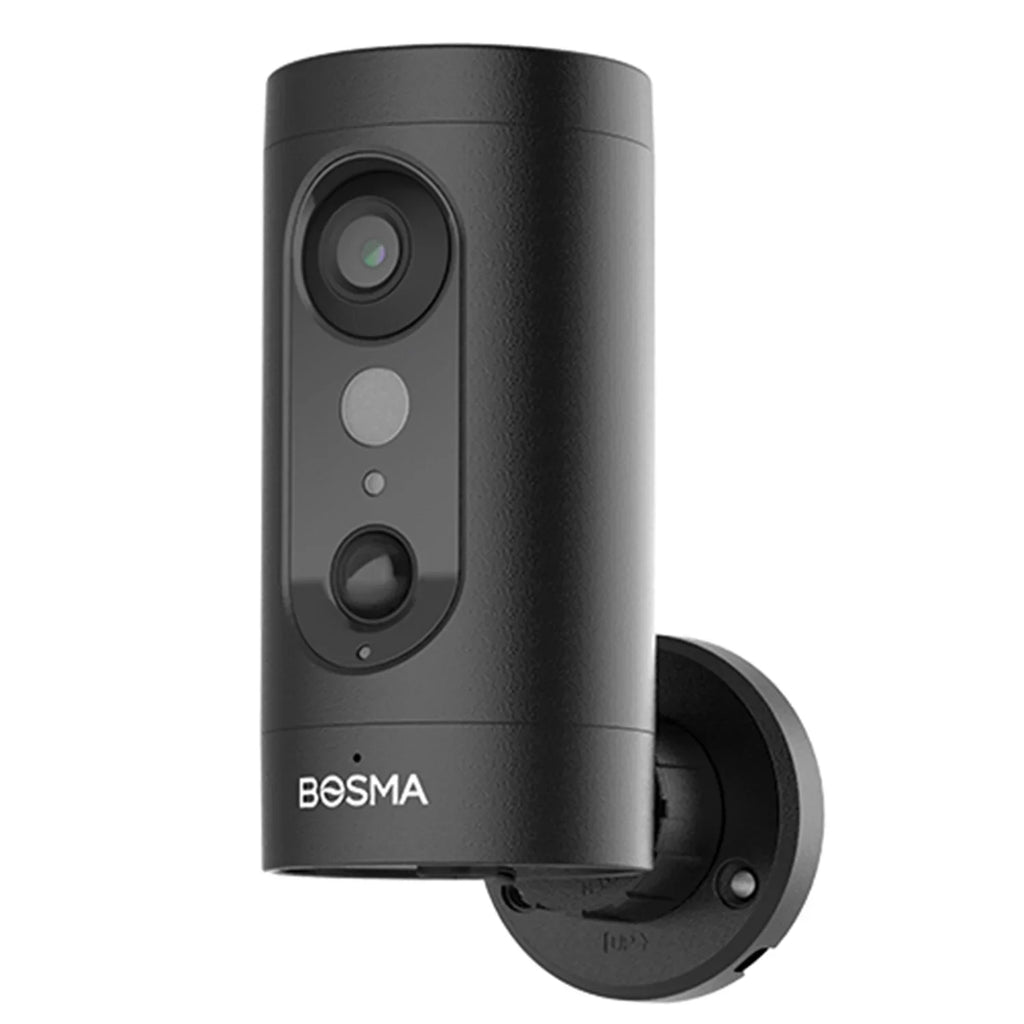 Bosma   1080p Full  Outdoor Wi-Fi Security Camera with Spotlight