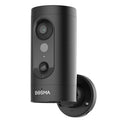 Bosma   1080p Full  Outdoor Wi-Fi Security Camera with Spotlight