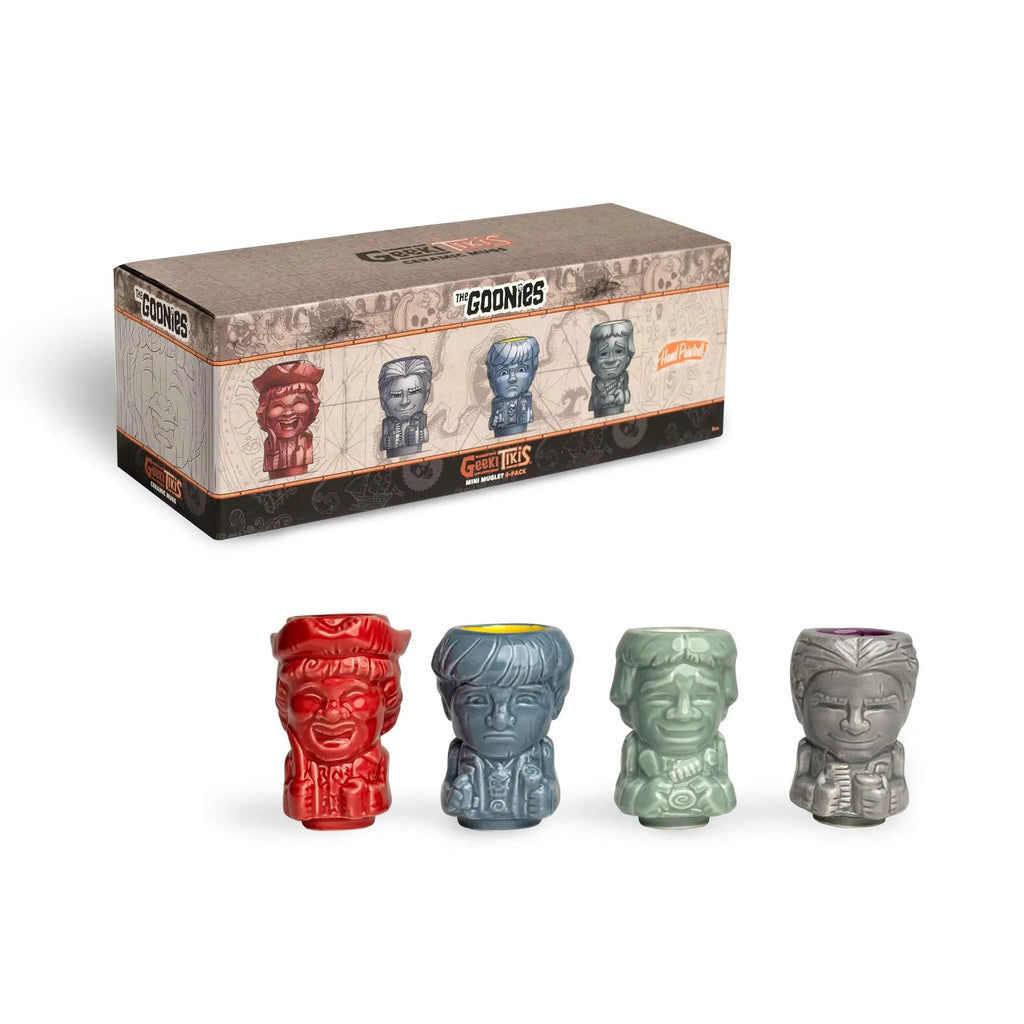 Geeki Tikis The Goonies Mini Muglet 4-Pack | Mikey, Data, Chunk, Mouth
