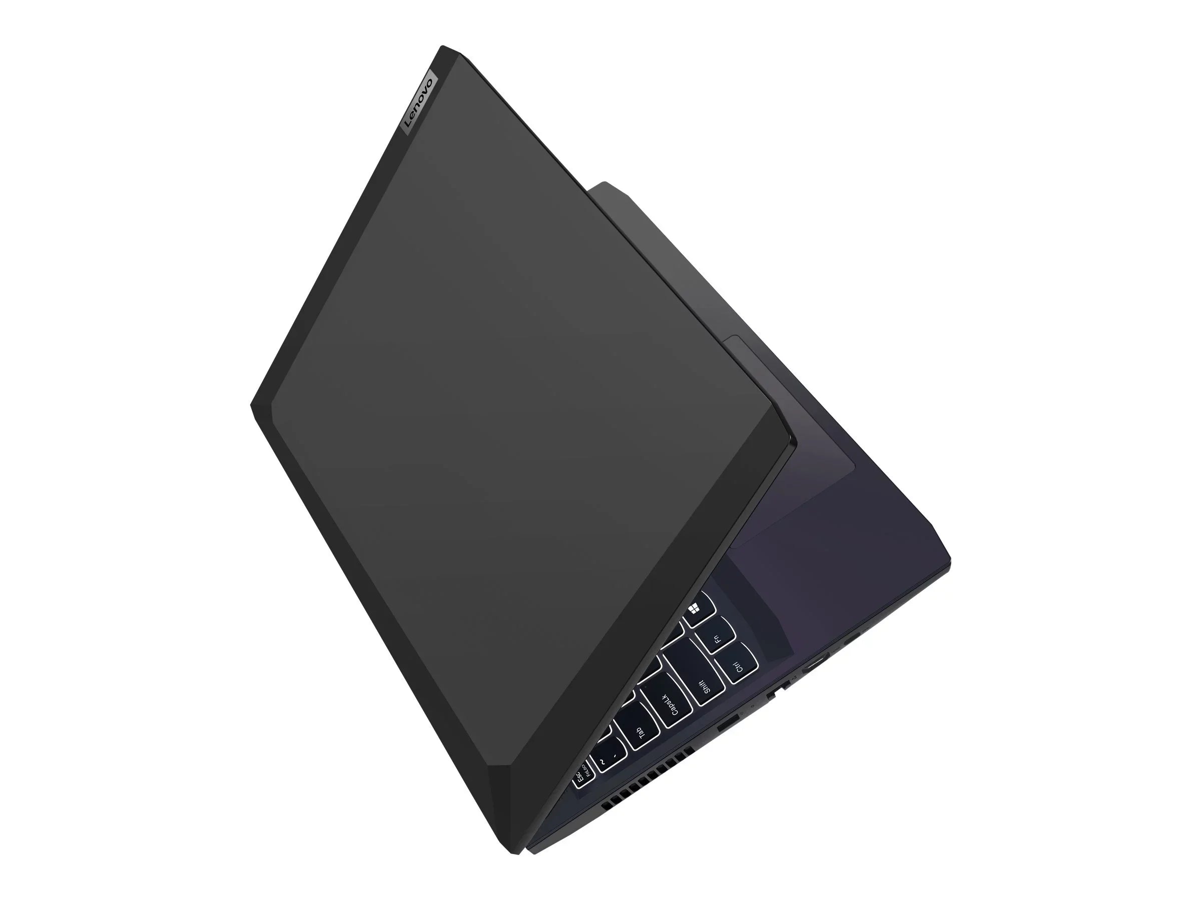 Lenovo IdeaPad Gaming 3 15ACH6 82K2 - 180-degree hinge design -  Ryzen 5 - 5600H / up to 4.2 GHz - Win 11 Home -   1650  - 8   - 512   NVMe - 15.6"  1920 x 1080 (Full ) @ 120 Hz - 802.11a/b/g/n/ac/ax - shadow black - kbd: