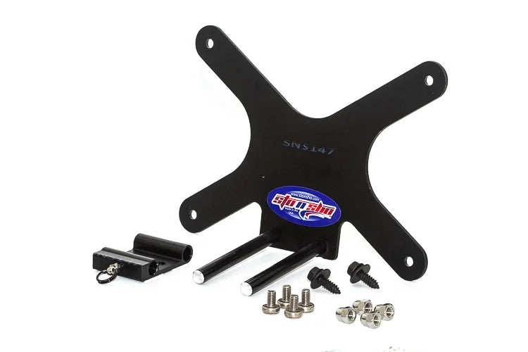 Front License Plate Bracket Compatible with 2010-2012 Mazda Miata -5 Sport option ()