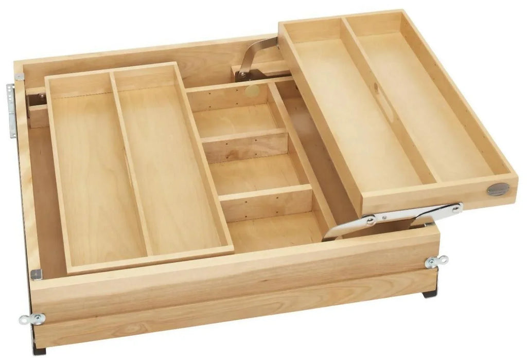 Rev--Shelf 4Wtmd-24H-1 4Wtmd Series Tiered Kitchen Organizer Drawer For 24" Cabinets -