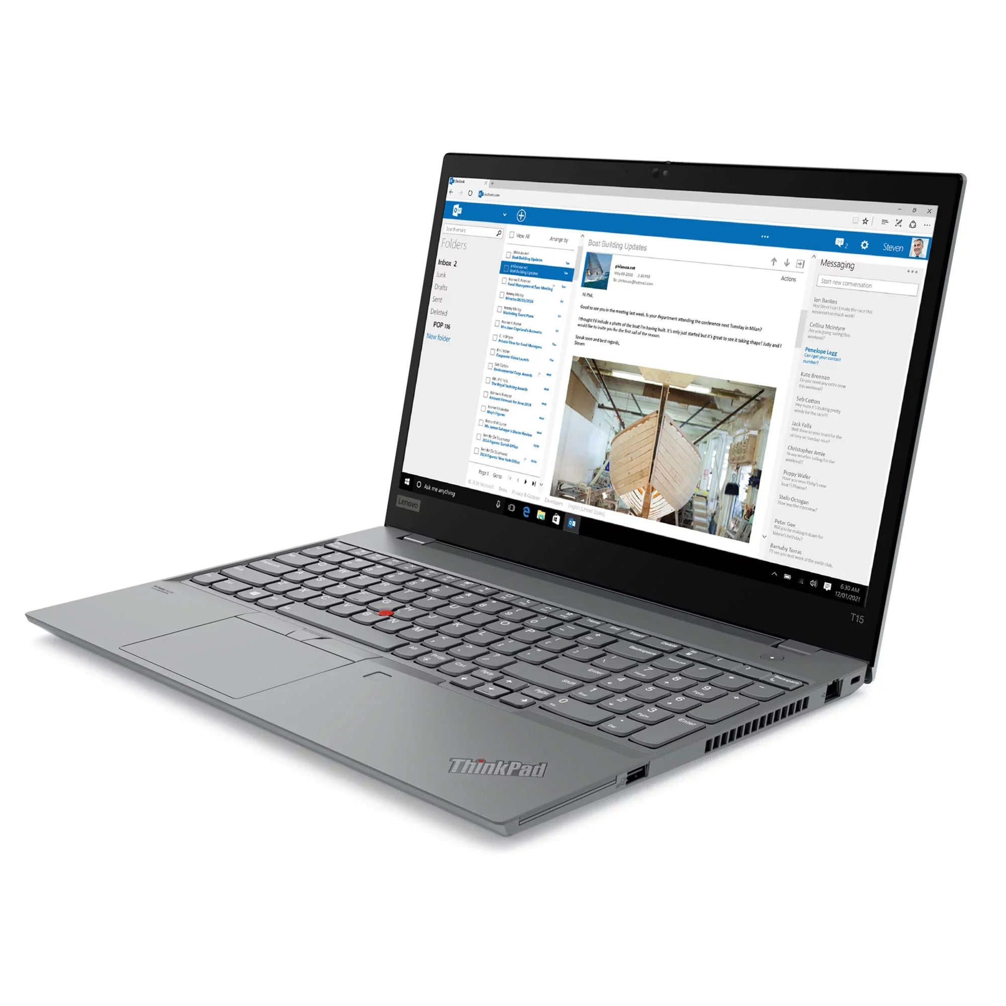 Lenovo ThinkPad  Gen 2 Laptop, 15.6"    300 nits, i7-1165G7,    Graphics, 16GB, 1TB