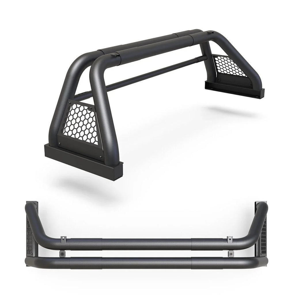 62.9-74.7" Adjustable Truck Roll Sport Bar Chase Rack Bed Bar Fit For 1999-2013 and 2019-2023 Chevy silverado/ sierra
