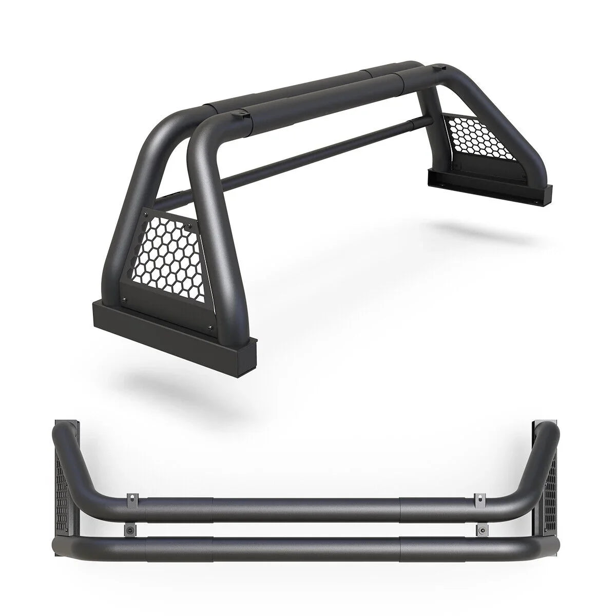62.9-74.7" Adjustable Truck Roll Sport Bar Chase Rack Bed Bar Fit For 1999-2013 and 2019-2023 Chevy silverado/ sierra