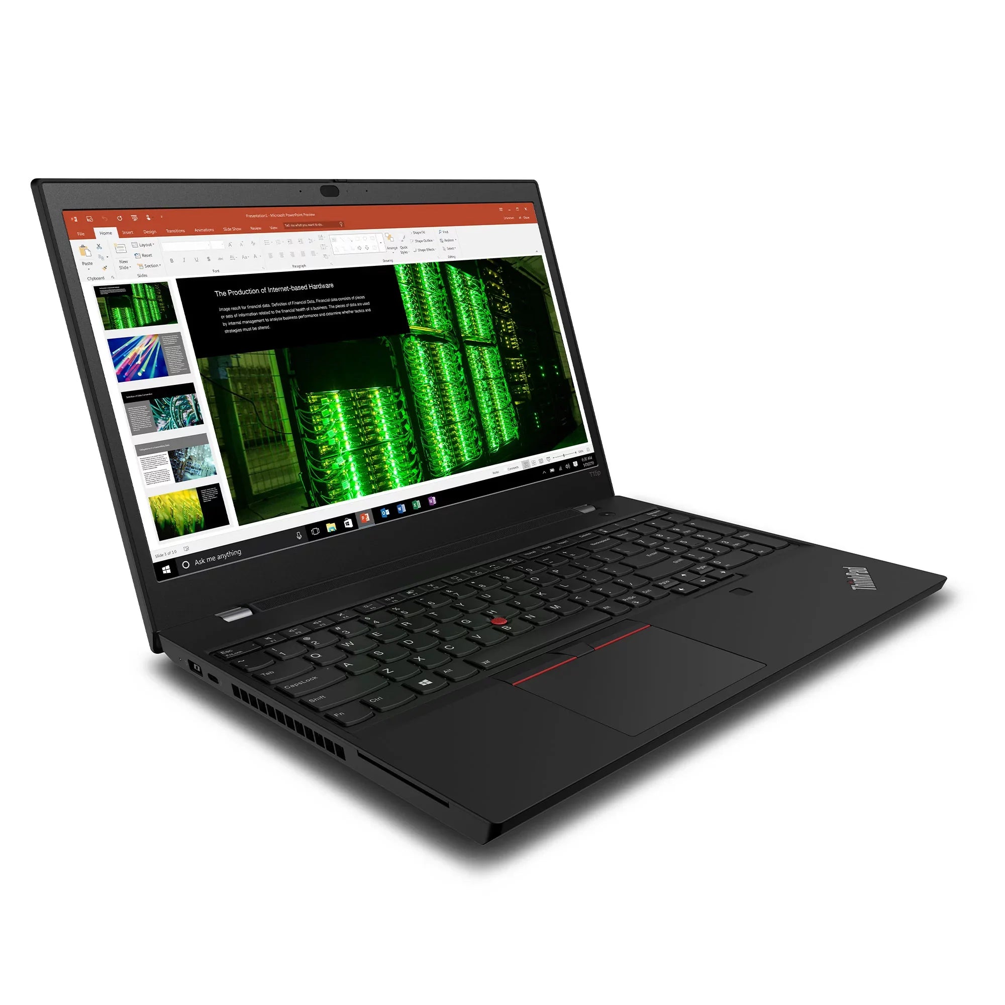 Lenovo ThinkPad T15p Intel Laptop, 15.6"    250 nits, i5-10300H,    Graphics, 8GB, 256GB