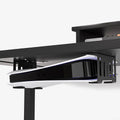 Liboer Under Desk Holder for  Console, Strong Metal Material, Save Space Mounting, Black