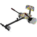 Hoverboard Seat Attachment, Adjustable Hoverboards Accessories, Compatible with 6.5"/ 8"/ 10" Hoverboards for Kids, Graffiti