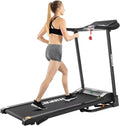 Treadmill 300  Capacity with Incline, Folding Treadmill for Home Max 2.5  Electric Treadmill for Running and Walking Jogging Exercise with  Display, 12 Preset Programs Running Machine