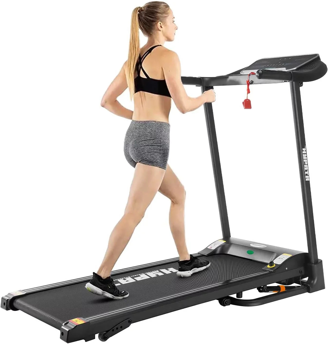 Treadmill 300  Capacity with Incline, Folding Treadmill for Home Max 2.5  Electric Treadmill for Running and Walking Jogging Exercise with  Display, 12 Preset Programs Running Machine