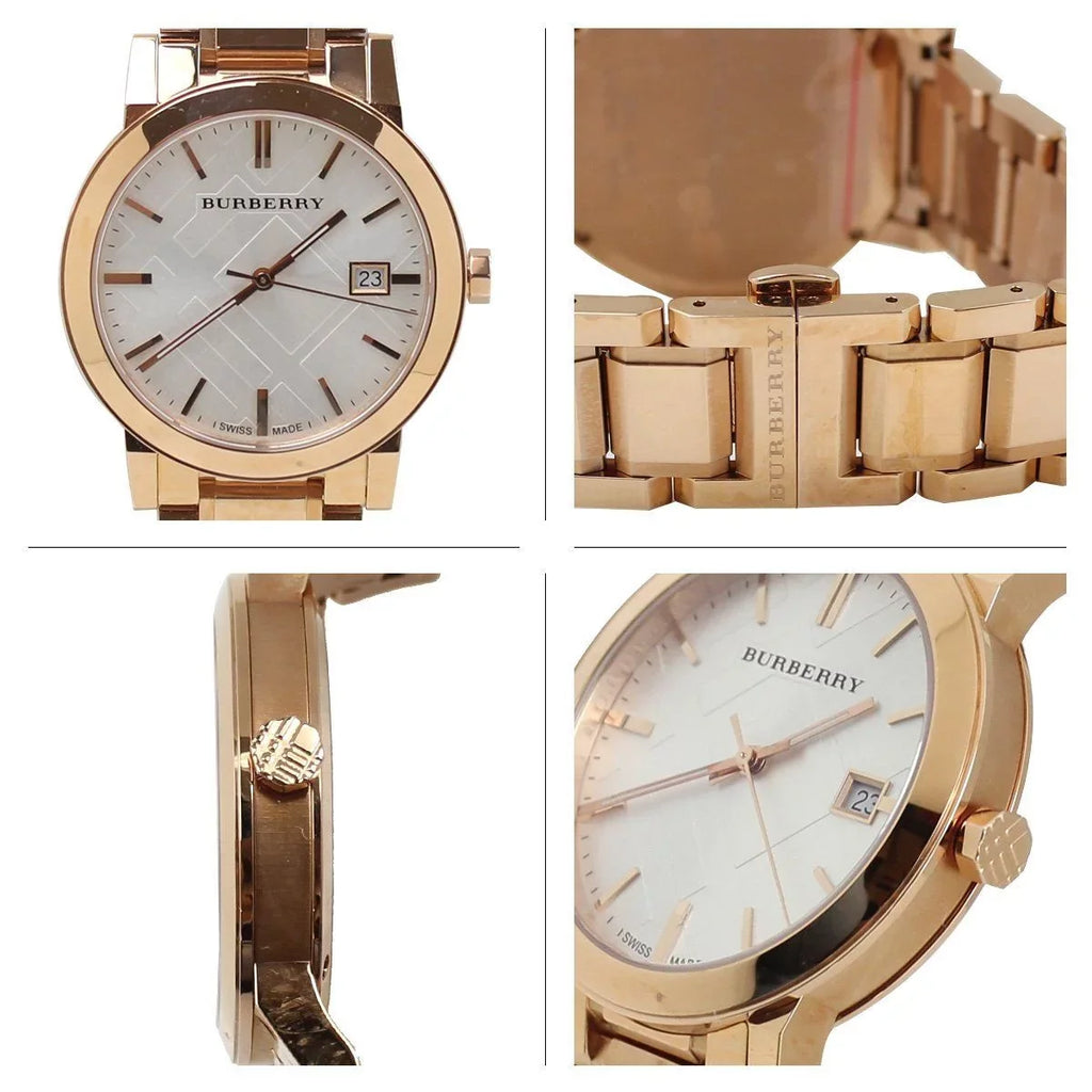 Burberry Unisex Classic Checked Analog Quartz 38mm Watch