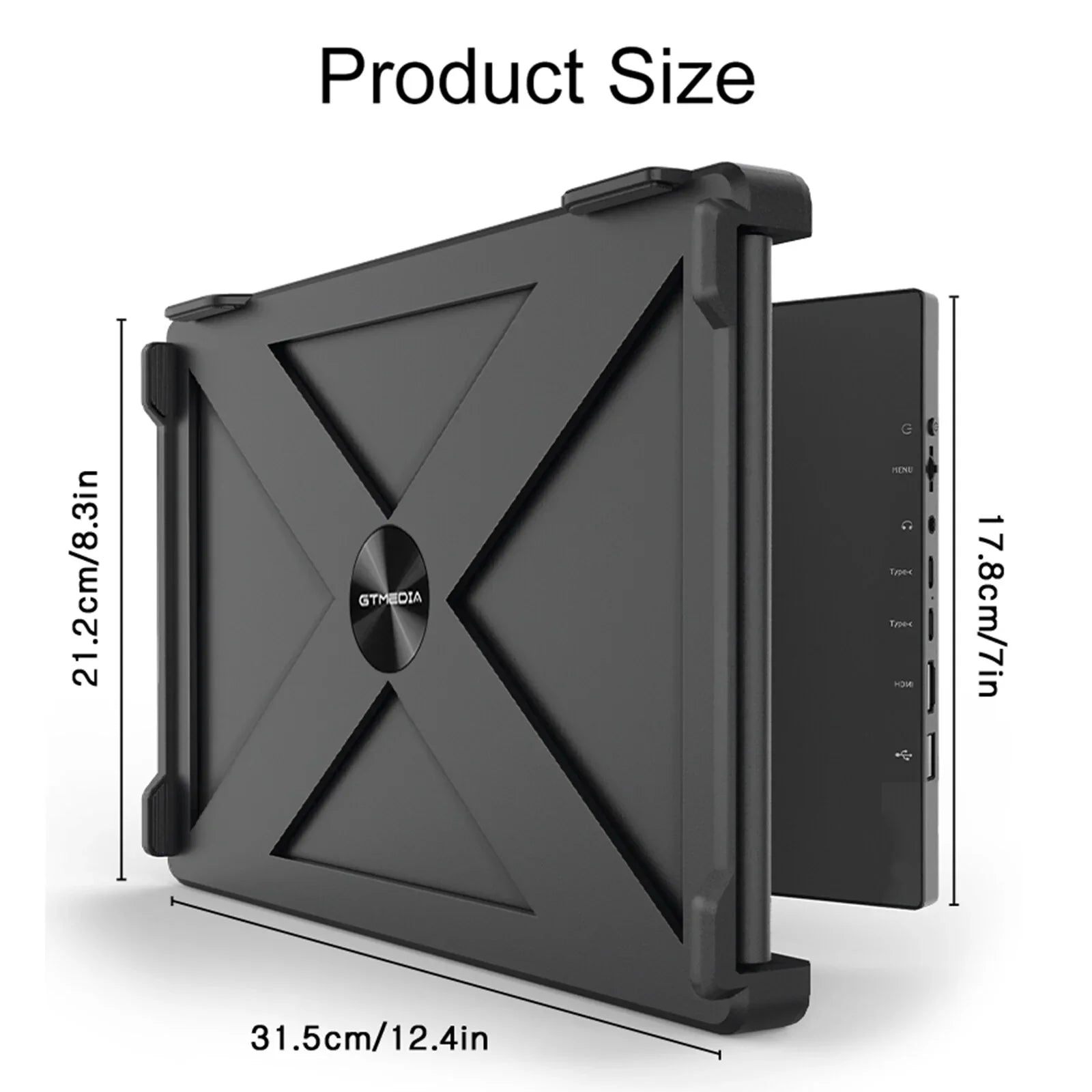 Mate  11.6-inch Portable Dual Screen Monitor for Laptop Full   1080P Display Plug and Play