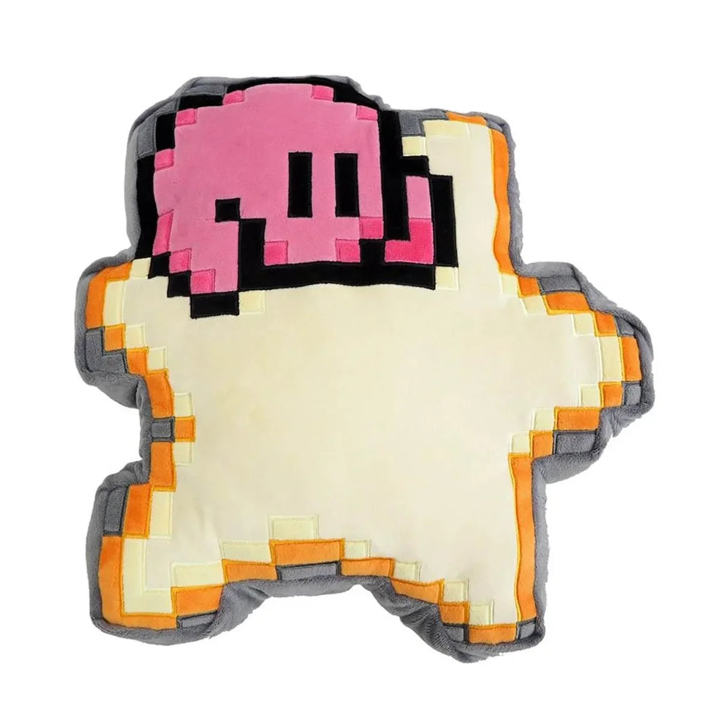 Kirby 8 Bit Star - Kirby Adventures 14" Pillow Plush (San-Ei) 1637