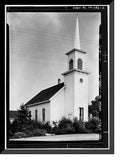 Historic Framed Print, Congregational Church, Soquel, Santa Cruz County,  - 2, 17-7/8" x 21-7/8"