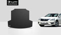 ToughPRO - Trunk Mat Compatible with  Altima - All Weather Heavy Duty (Made in ) - Black Rubber - 2018