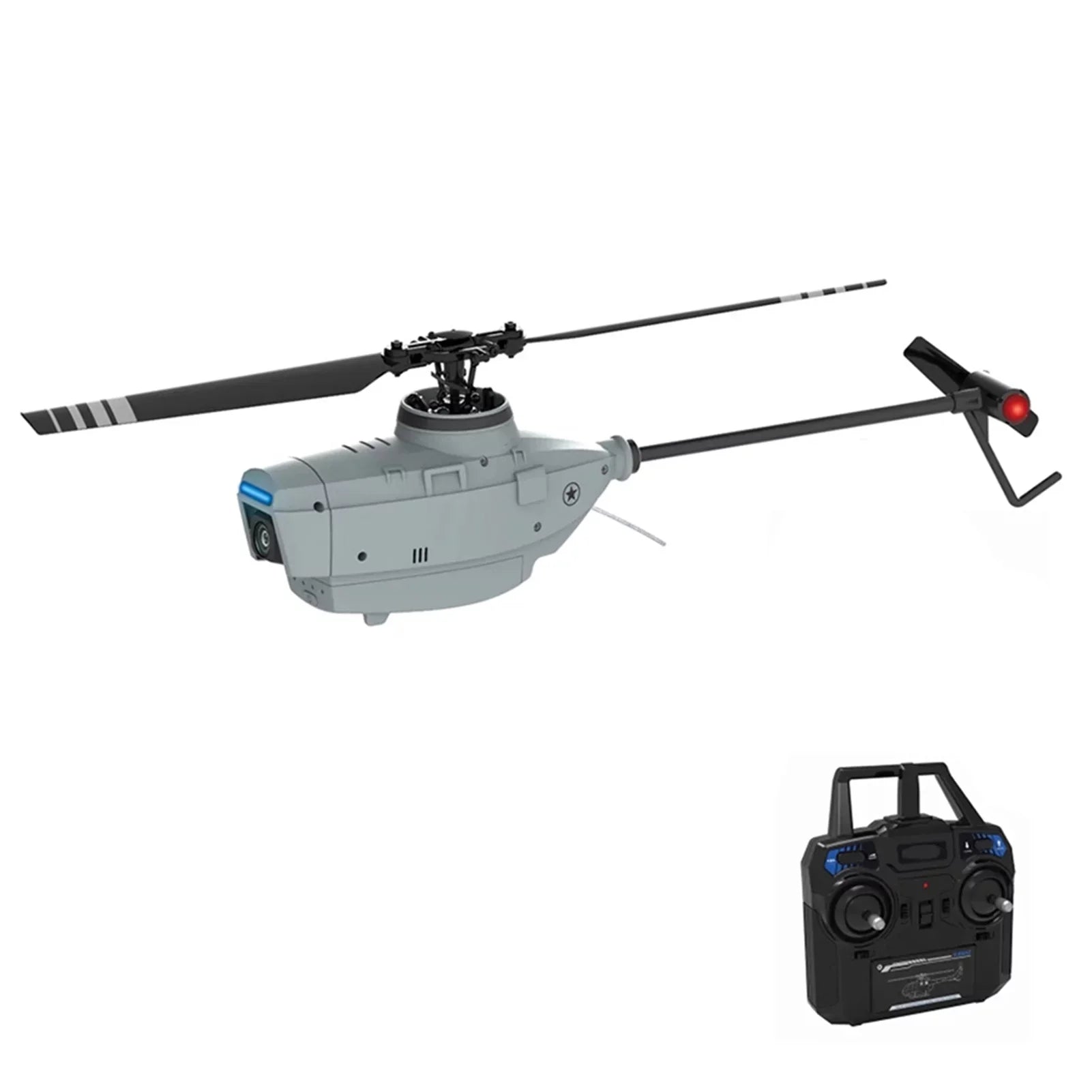 moobody  Helicopter   with Camera 720P Single Propeller Without Ailerons Optical Localization 6- Gyro Stabilization