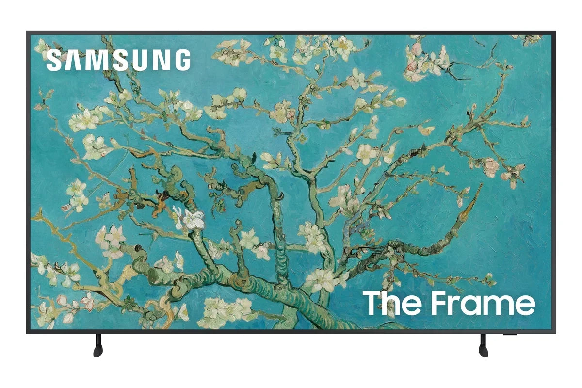 Samsung  43" The Frame 4K UltraHD Smart   with a Samsung - Auto-Rotating Studio Stand for 43"-55" Samsung TVs (2022)