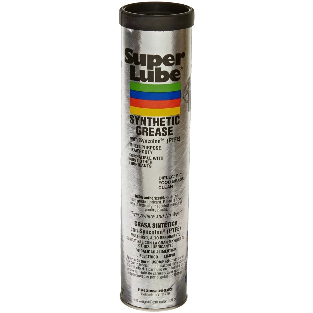 Super Lube 41150 Multi-Purpose Synthetic Grease with Syncolon , 400 Gram, Each
