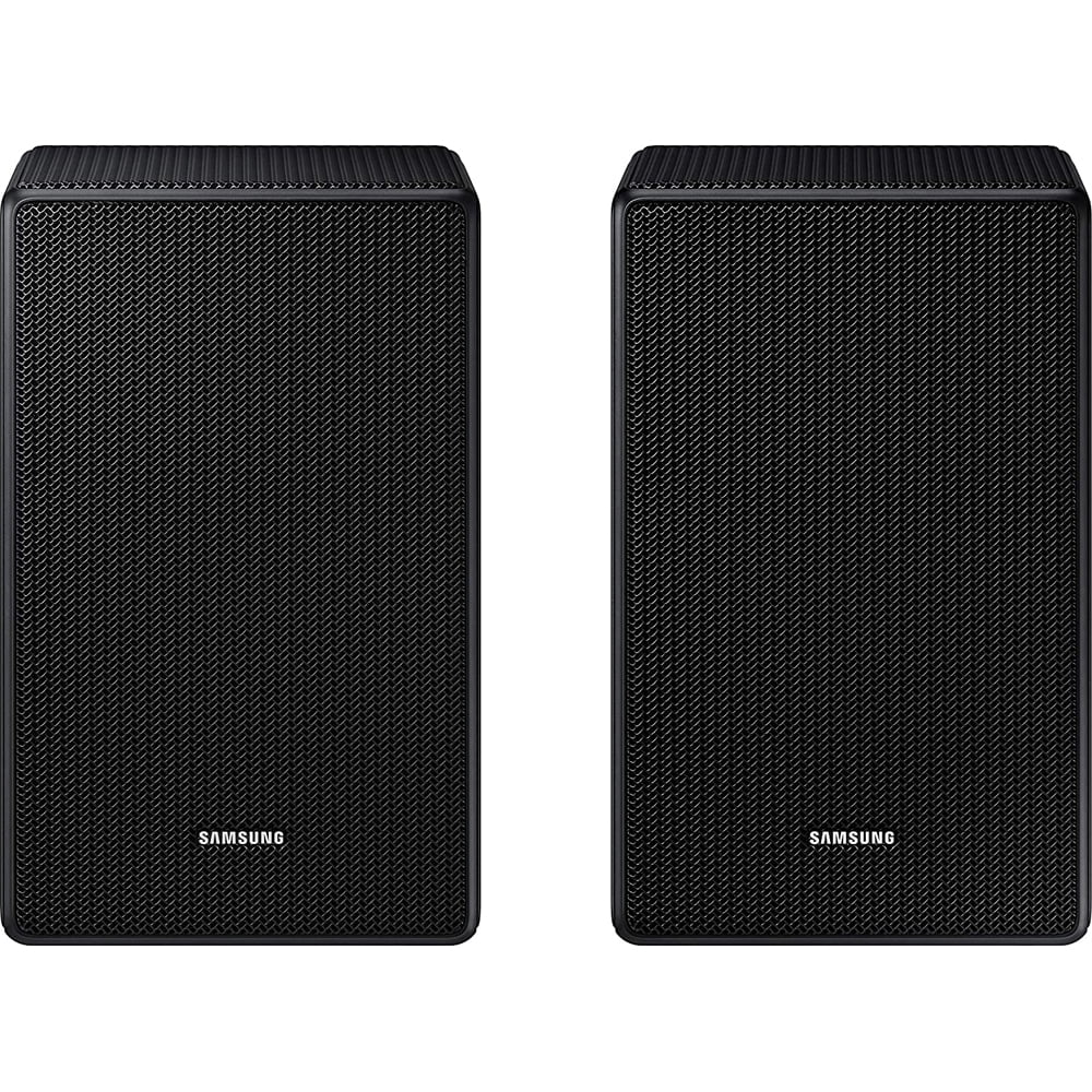 Samsung - 9.1.4ch Surround Sound Wireless Home Theater Bundle 7.1.2ch Dolby Atmos /: Soundbar + Swa-9500S 2.0.2ch Rear Speaker Kit + Subwoofer + Extended Coverage + 2 Deco Gear  Cables